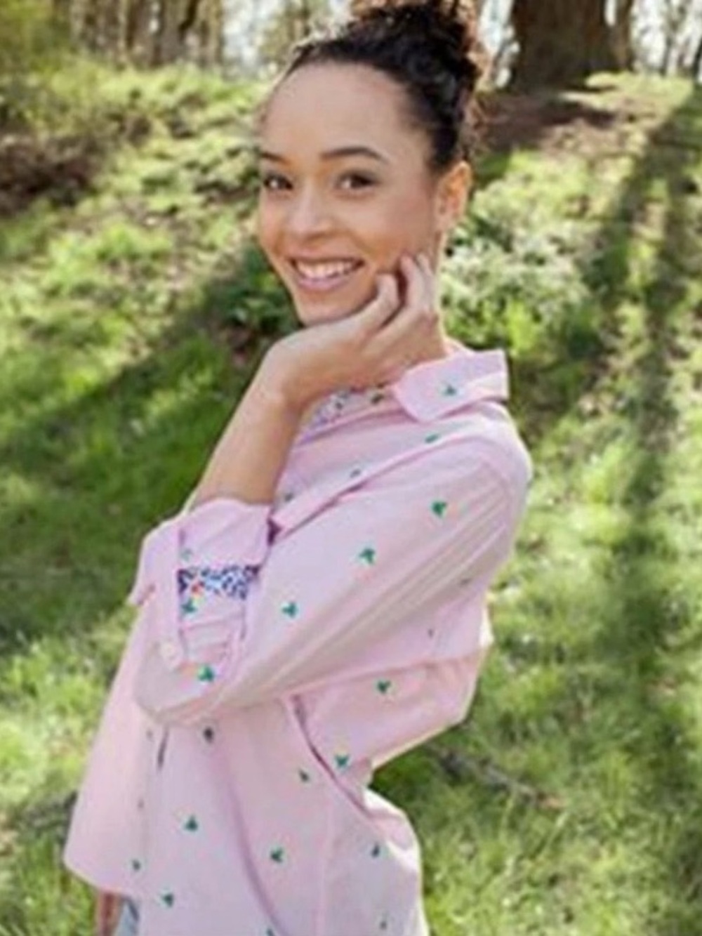 Matilda Jane "Hello Lovely Country Fun" button-down top